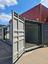 Container ufficio standard da 40 piedi con doccia