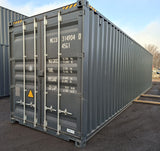 Neuer 40-Fuß-High-Cube-Container – Anthrazitgrau