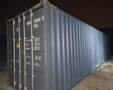Neuer 40-Fuß-High-Cube-Container – Dunkelgrau