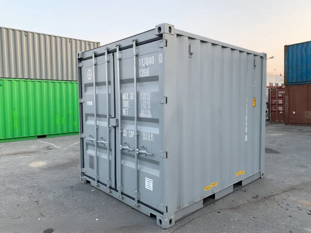 Conteneur standard de 10 pieds – Solution de stockage compacte, robuste et flexible