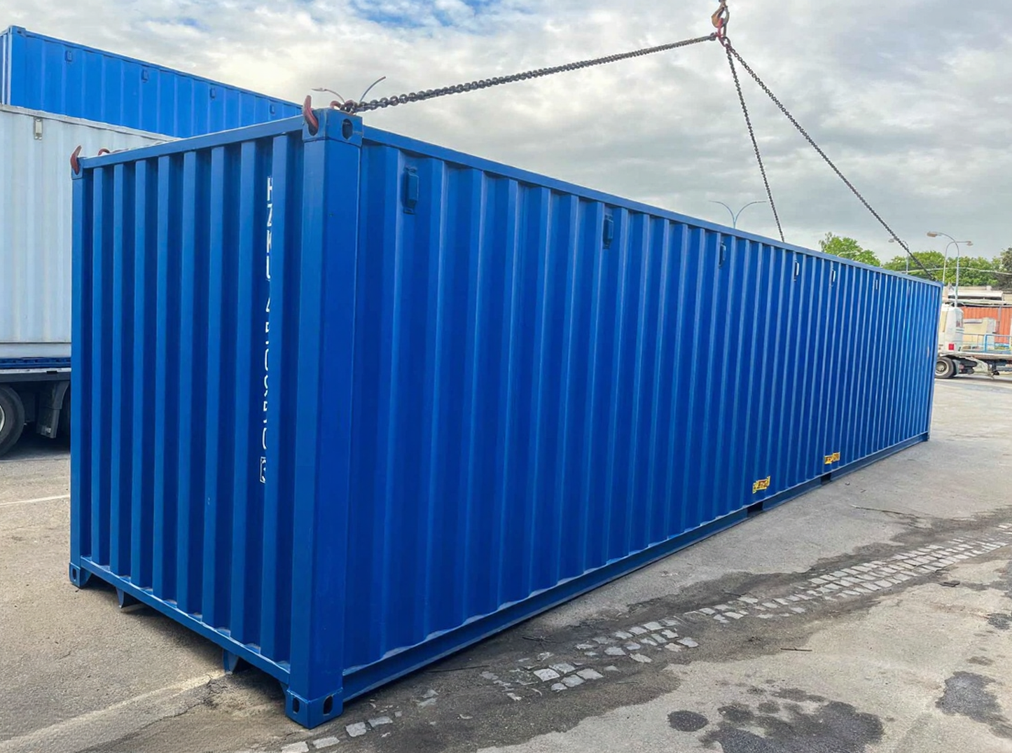 Container marittimo da 40 piedi – RAL 5010