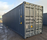 Neuer 40-Fuß-High-Cube-Container – Anthrazitgrau