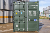 Container marittimo Dry High Cube da 20 piedi (verde scuro)