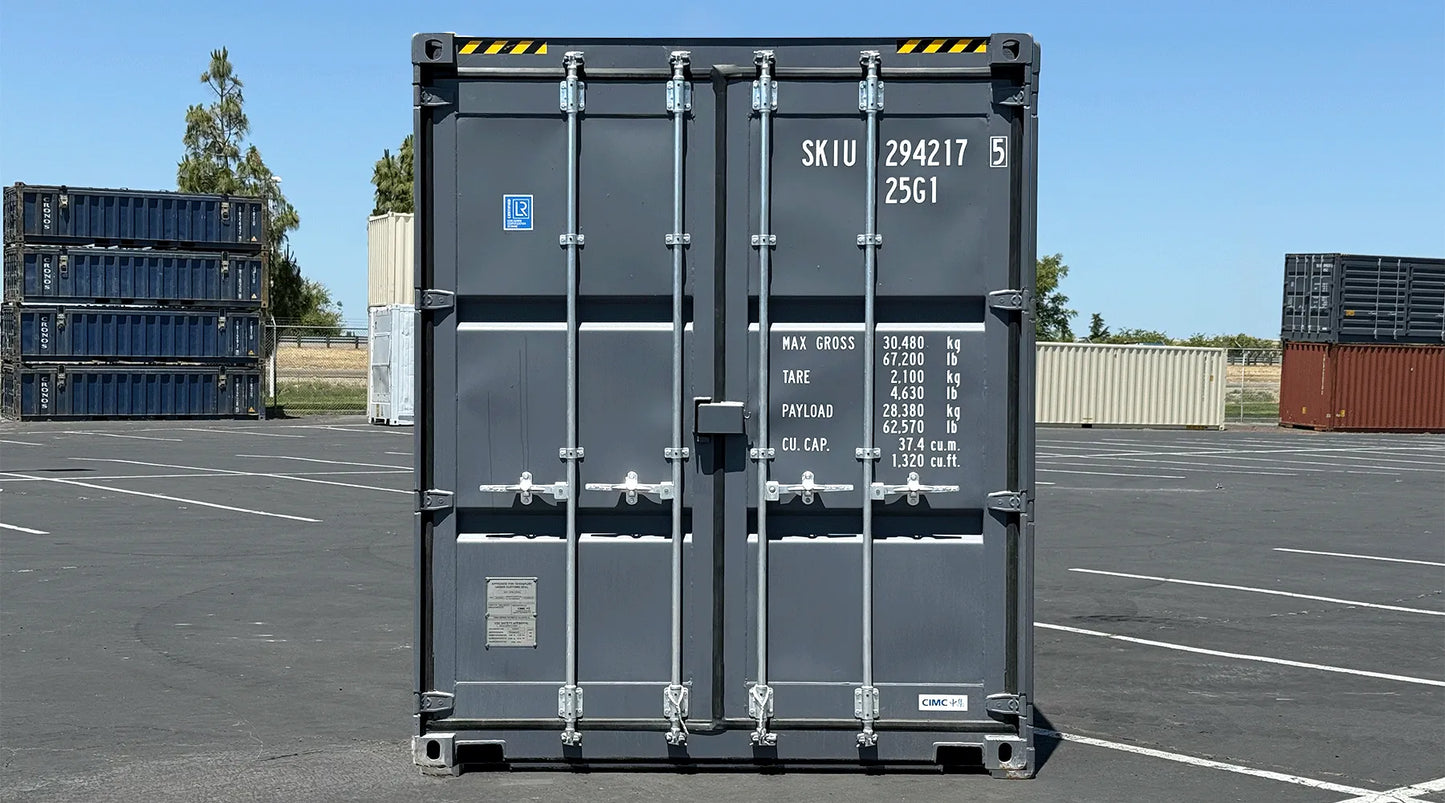 Nouveau conteneur High Cube de 20 pieds – Qualité supérieure