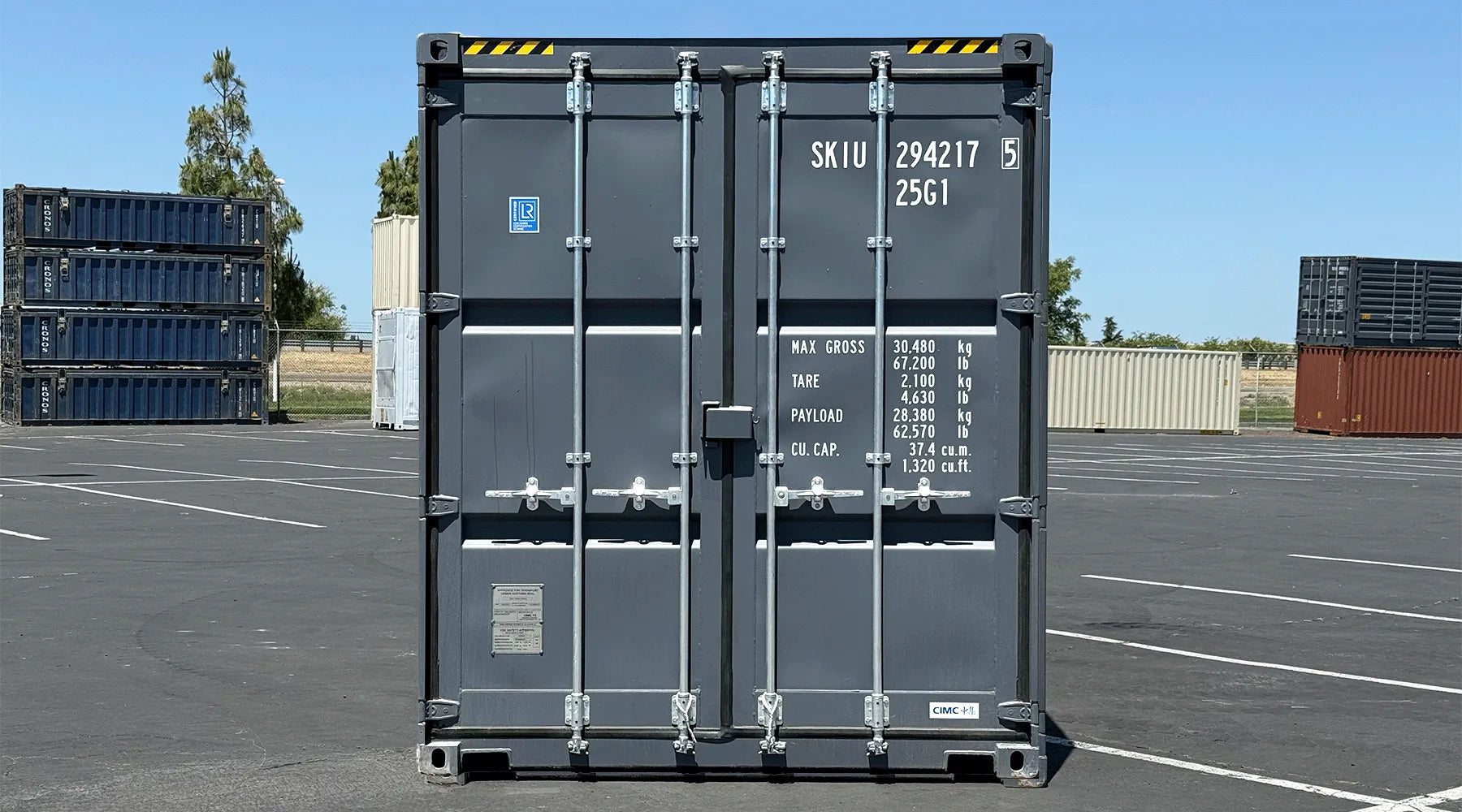 Nouveau conteneur High Cube de 20 pieds – Qualité supérieure