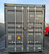 Neuer 40-Fuß-High-Cube-Container – Anthrazitgrau