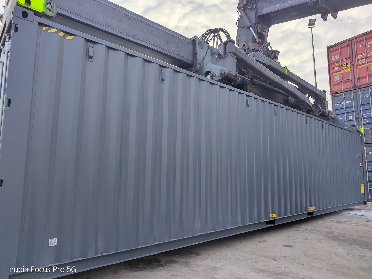 Nuovo container High Cube da 40 piedi