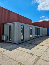 Container ufficio standard da 40 piedi con doccia