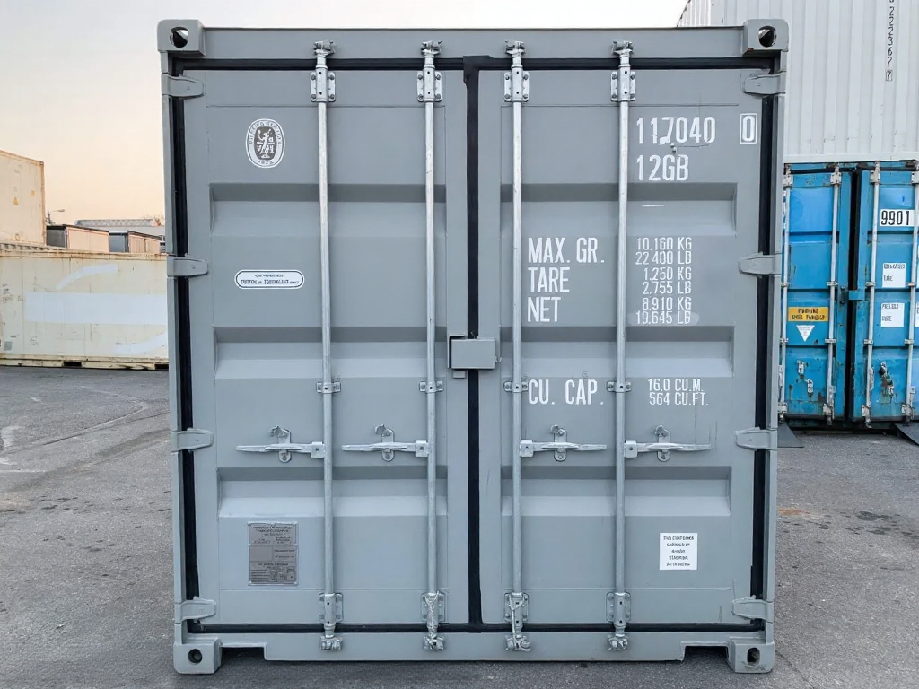 Conteneur standard de 10 pieds – Solution de stockage compacte, robuste et flexible