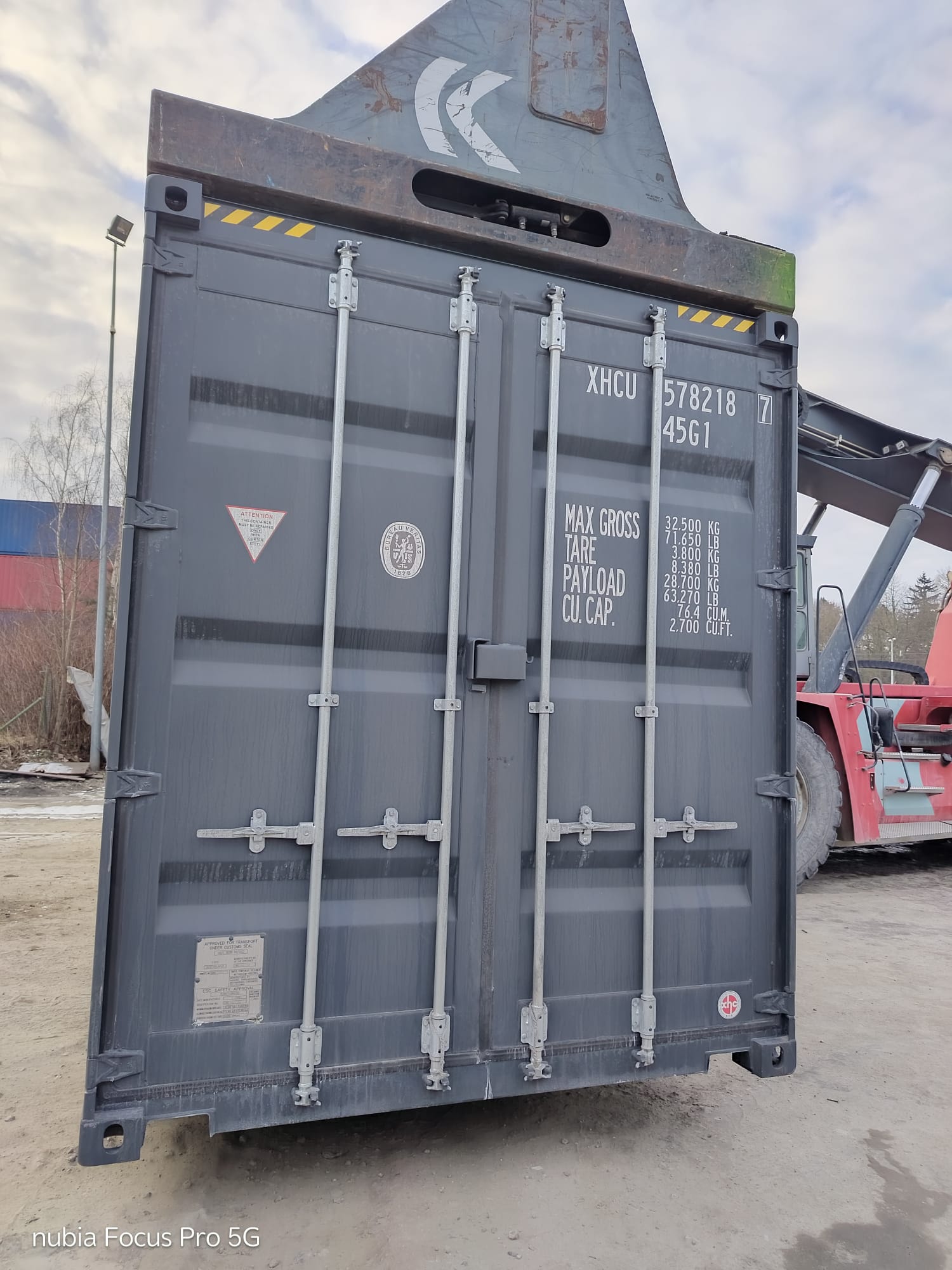 Nuovo container High Cube da 40 piedi