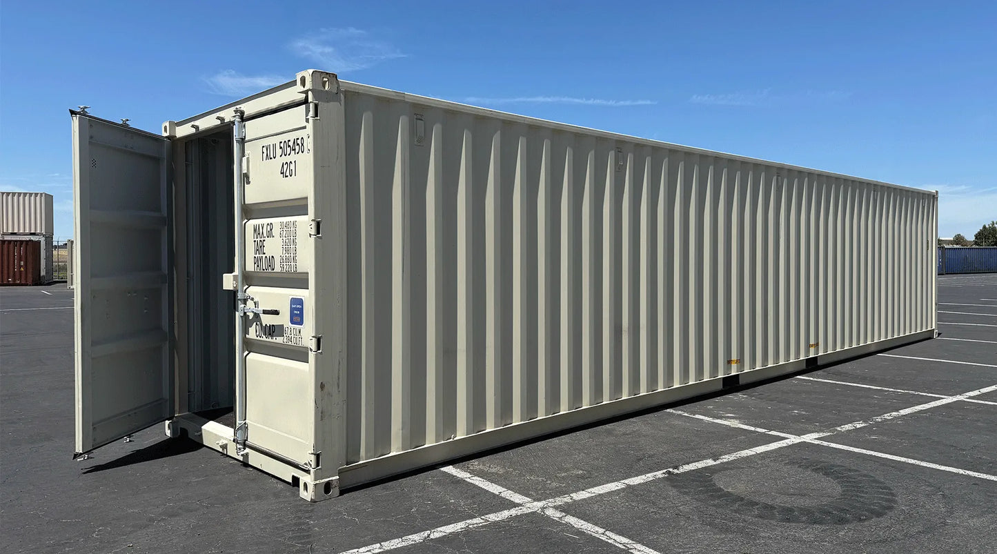 Neuer 40-Fuß-Seecontainer – Maximale Kapazität