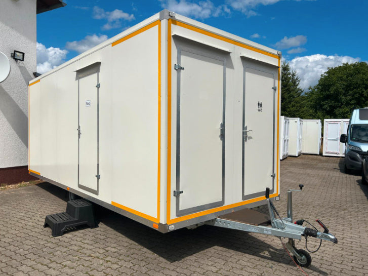 Remorque de bureau de 6,00 m avec kitchenette et WC