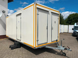 Remorque de bureau de 6,00 m avec kitchenette et WC