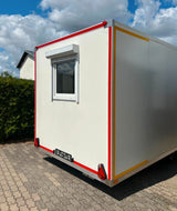 Remorque de bureau de 6,00 m avec kitchenette et WC