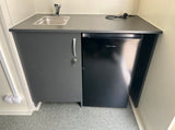 Remorque de bureau de 6,00 m avec kitchenette et WC