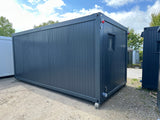 Container abitativo 6,00 × 3,00 m – Con cucina, bagno e doccia