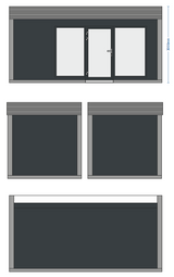 Container ufficio 6,00 × 2,90 m