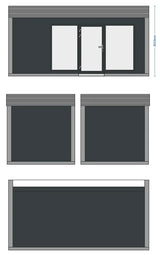 Bürocontainer 6,00 × 2,90 m