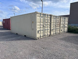 Container marittimo da 20 piedi – RAL 9001 (bianco crema)