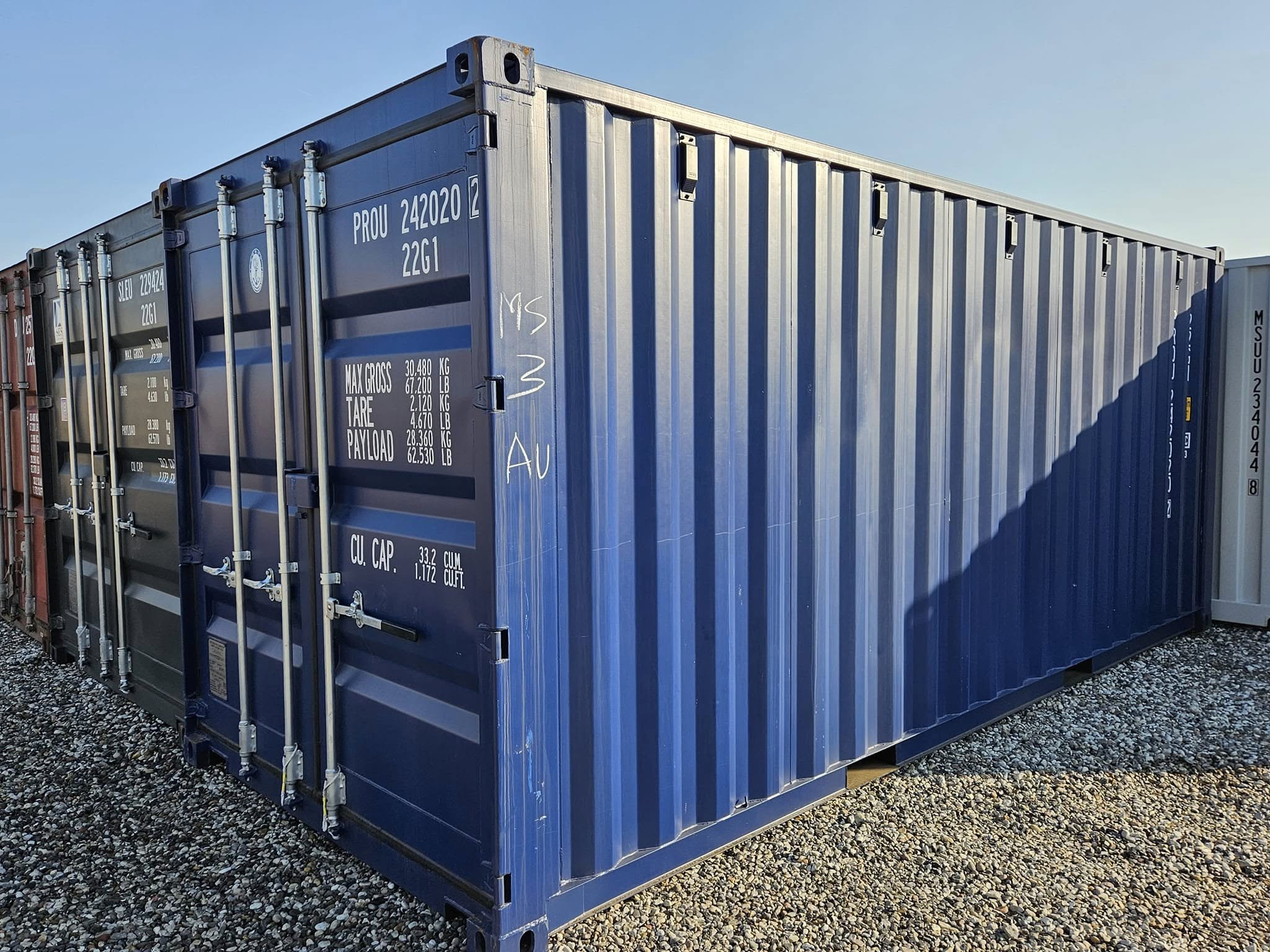 Container nuovo da 20 piedi – RAL 5013