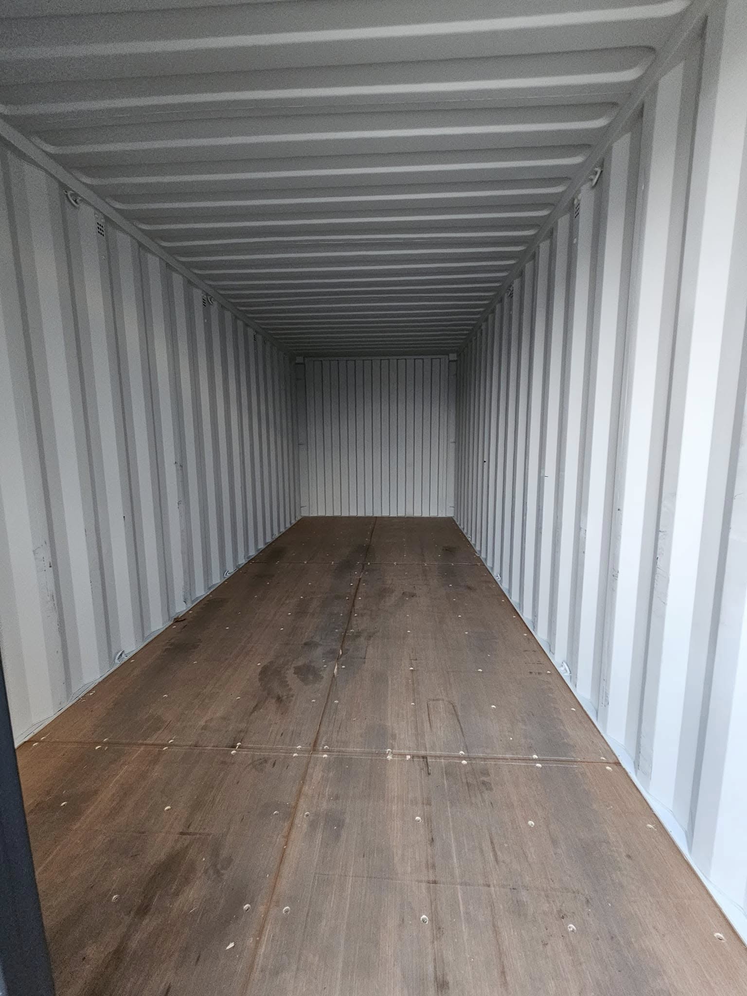 Nuovo container da 20 piedi – RAL 7016 con Easy Lock e Lockbox