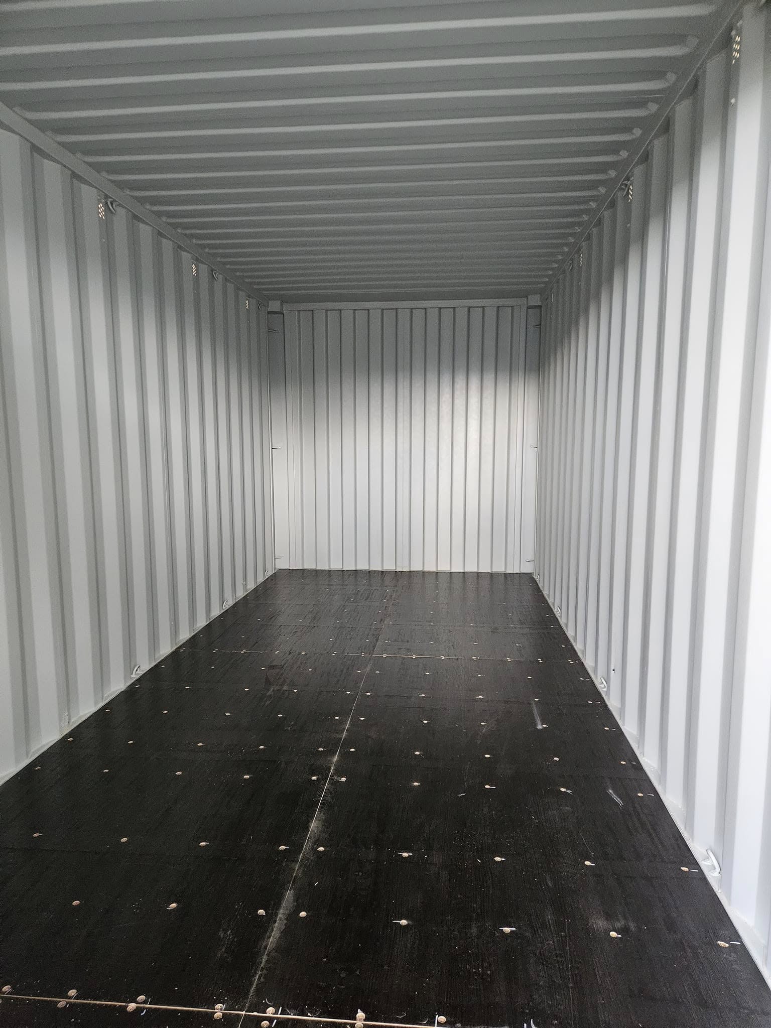 Nouveau conteneur 20 pieds – RAL 7035 | Livraison immédiate