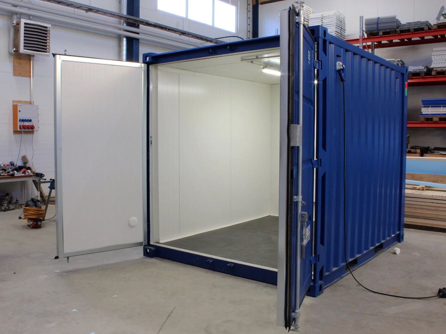 Nuovo container isolato da 10 piedi – Compatto per stoccaggio tutto l'anno