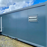 Modulares Büro 15 m² mit Sanitärbereich und Klimaanlage