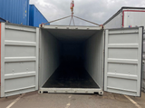 Conteneur maritime 40 pieds d'occasion – RAL 7035