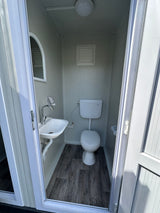 Container servizi igienici WC doppio 2,20 × 1,30 m