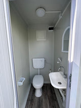Container servizi igienici WC doppio 2,20 × 1,30 m