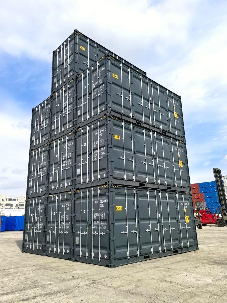 Conteneur open-side high cube 20 pieds
