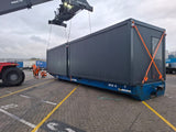 Garage container 6,00 × 3,00 m avec porte sectionnelle