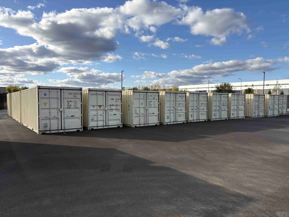 Nouveau conteneur DC 20 pieds – Polyvalent et prêt à l'emploi