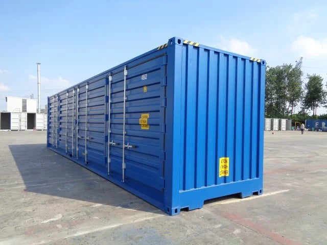 Conteneur maritime 40 pieds High-Cube avec portes latérales