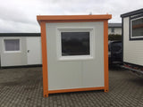 Nouveau conteneur de bureau 4×2,4 m – Cabine de sécurité / Contrôle d'accès – 9,6 m²