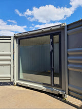Container ufficio standard da 40 piedi con doccia