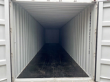 Conteneur maritime 40 pieds d'occasion – RAL 7035