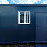 Modulares Büro 15 m² mit Sanitärbereich und Klimaanlage