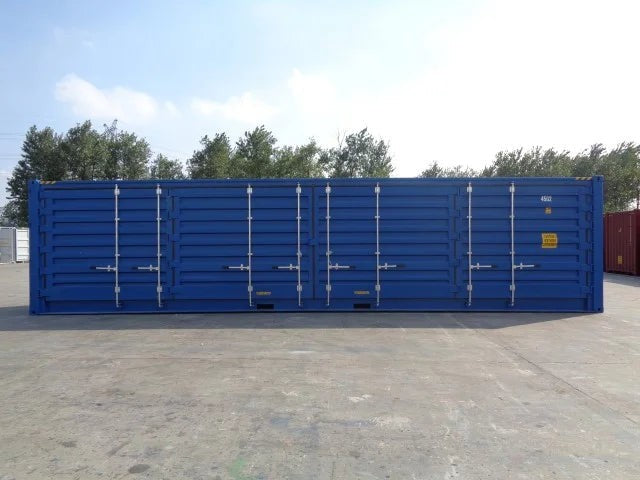 Conteneur maritime 40 pieds High-Cube avec portes latérales