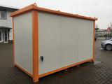Nouveau conteneur de bureau 4×2,4 m – Cabine de sécurité / Contrôle d'accès – 9,6 m²