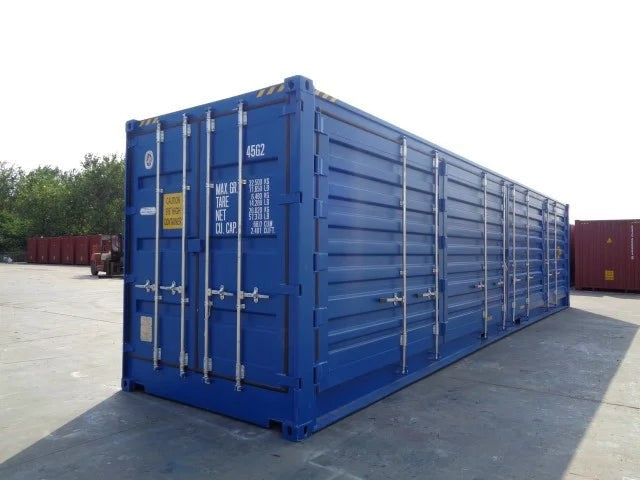 Conteneur maritime 40 pieds High-Cube avec portes latérales
