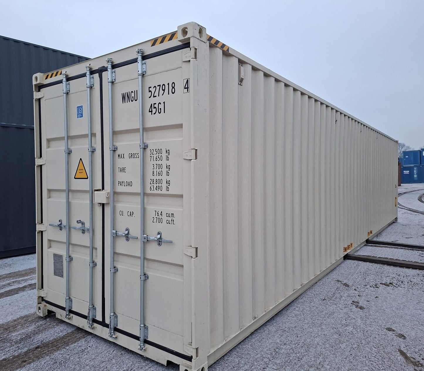 Neuer 40-Fuß-High-Cube-Container