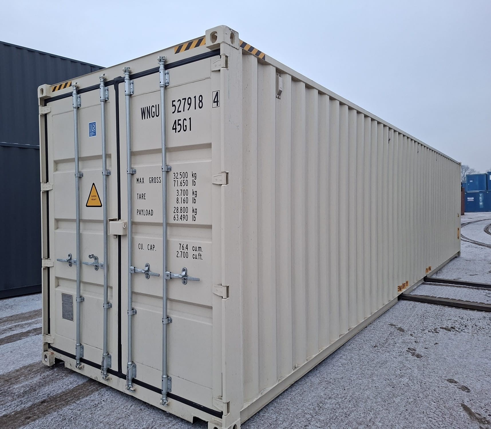 Neuer 40-Fuß-High-Cube-Container