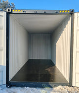 Neuer 20-Fuß-High-Cube-Container – Anthrazitgrau