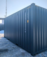 Neuer 20-Fuß-High-Cube-Container – Anthrazitgrau