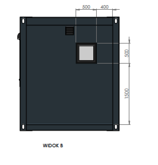 Conteneur résidentiel 6,00 × 2,44 m – Avec cuisine, salle de bain et douche
