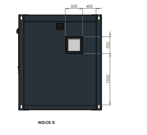 Container abitativo 6,00 × 3,00 m – Con cucina, bagno e doccia