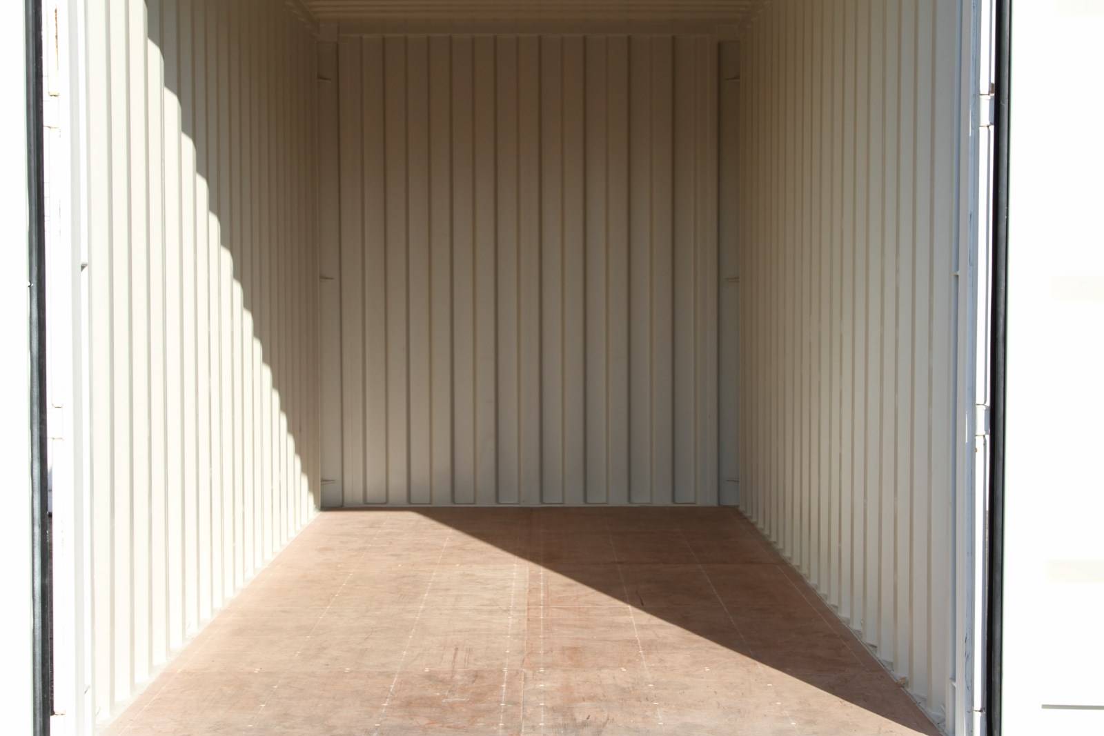 20-Fuss High-Cube Seecontainer – Weiss