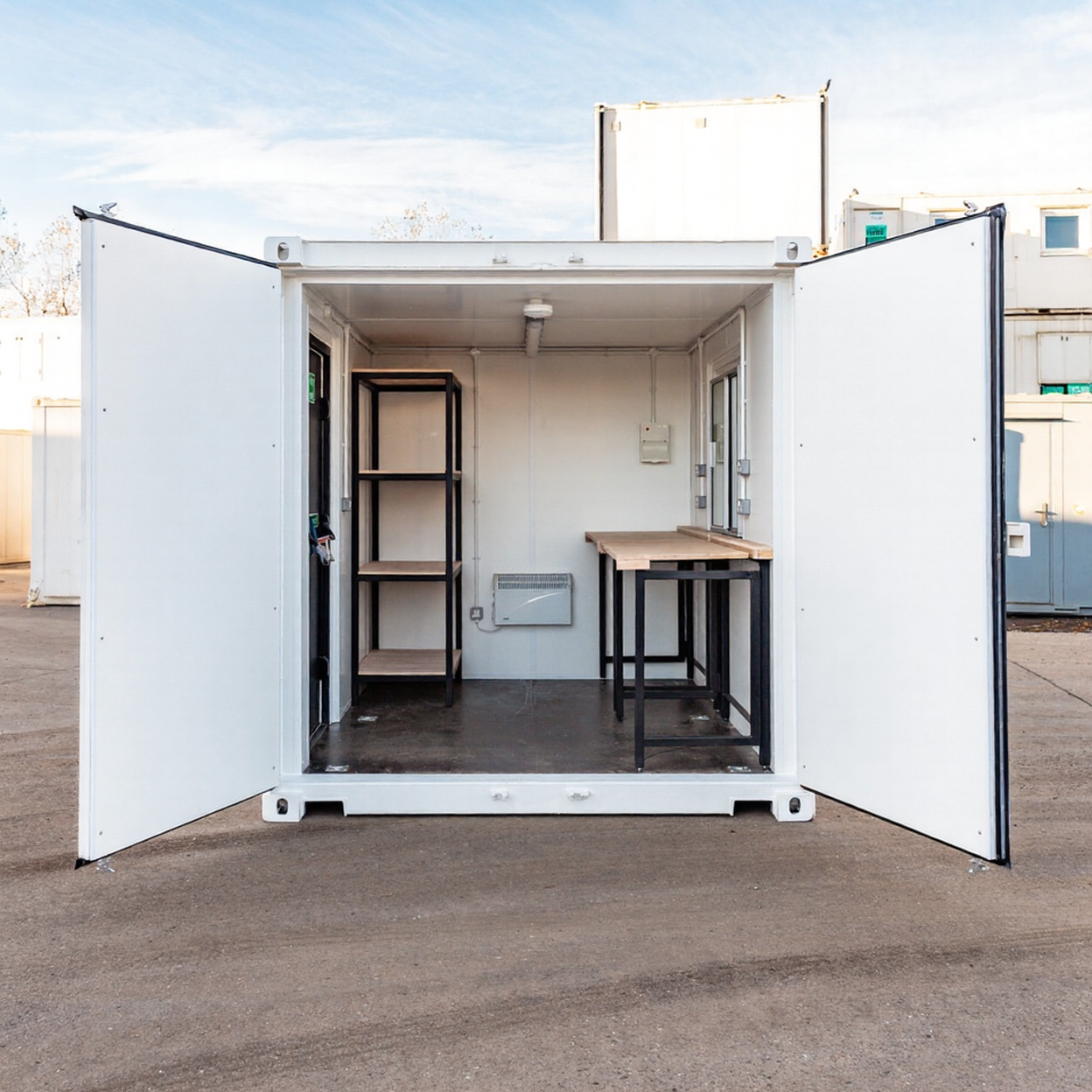 Conteneur atelier/bureau de 10 pieds fabriqué sur mesure